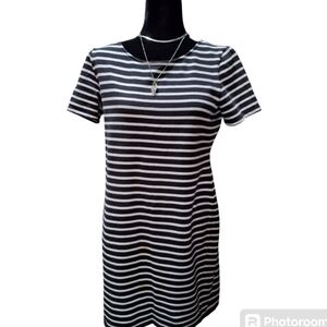 Sanctuary Striped T-Shirt Reveal Dress - Size Large